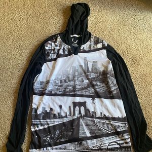 I Jeans by Buffalo NYC City Skyline Hoodie